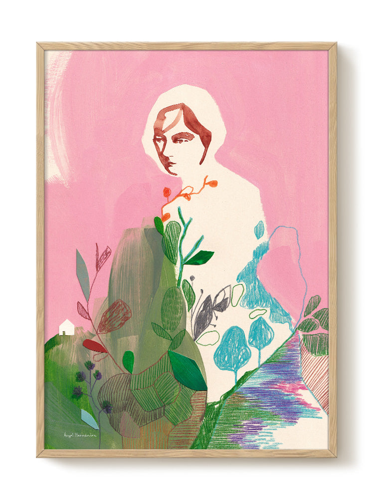銅版画 M.Tomono 5/15 額装 angel contemporaryB Ángel Hernández - The Inner Garden | PSTR studio
