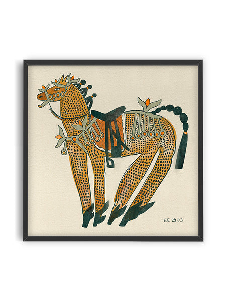 Enikő Eged - Scythian spotted horse