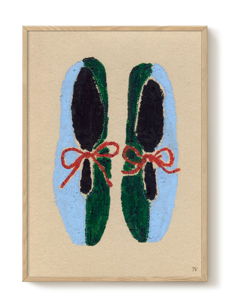 Isabelle Vandeplassche - Colorblock Flats | PSTR studio