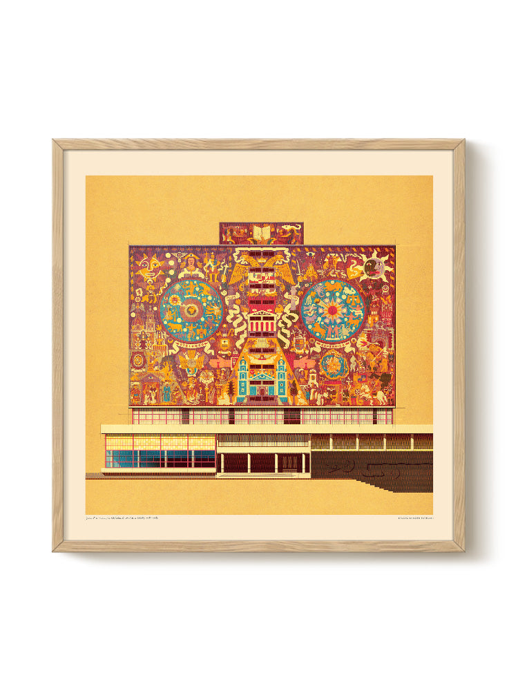 Sander Patelski - La Bibliotheca Central de la UNAM | PSTR studio