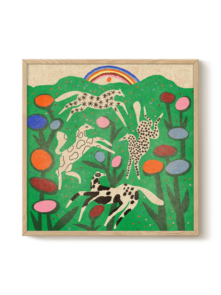 Enikő Eged - Horses in a Magic field