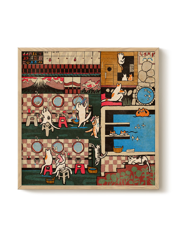 Enikő Eged - Cat Onsen | PSTR studio