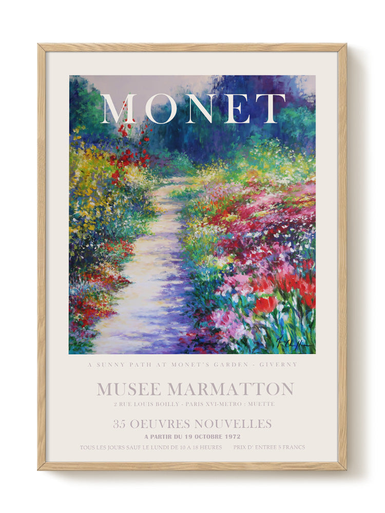 Claude Monet - Flowers | PSTR studio