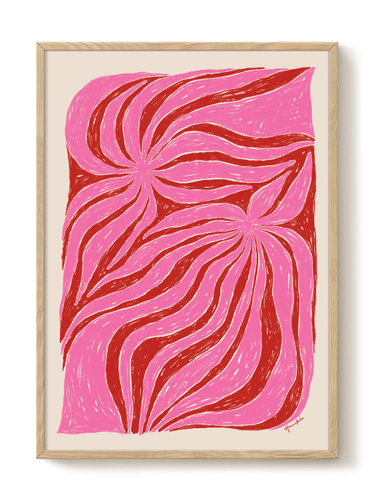 Hanna KL - Glowing Bright Pink | PSTR studio