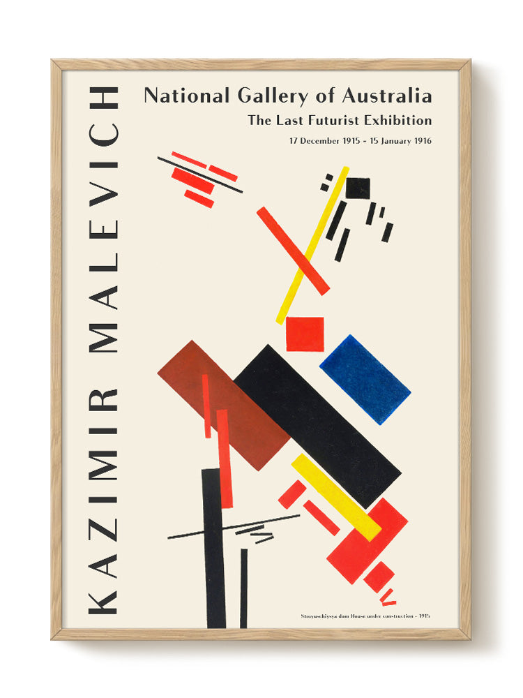 Kazimir Malevich - Futurist Exhibition | PSTR studio