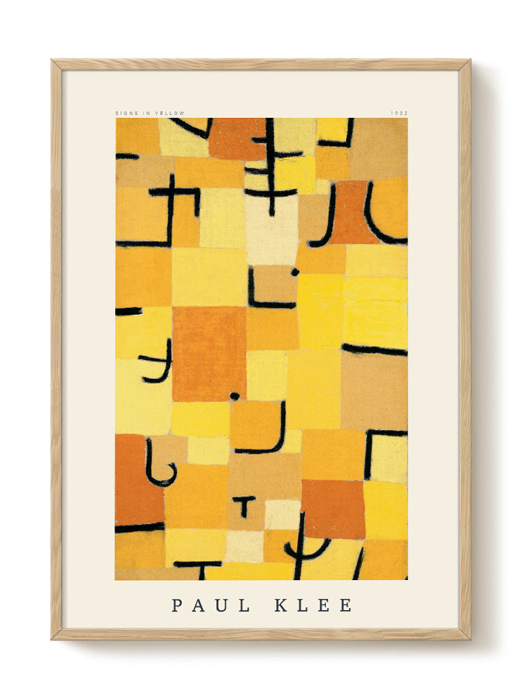 Paul Klee - Yellow is choice | PSTR studio