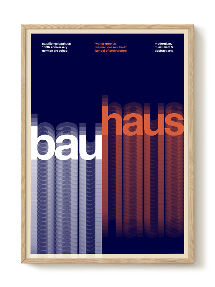 Bauhaus exhibition Poster- Walter Gropius 1919 | PSTR studio