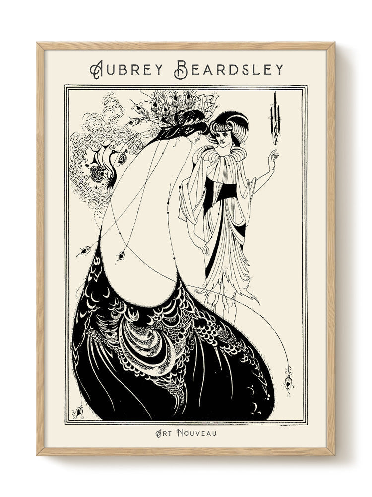 Aubrey Beardsley - The Peacock Skirt | PSTR studio