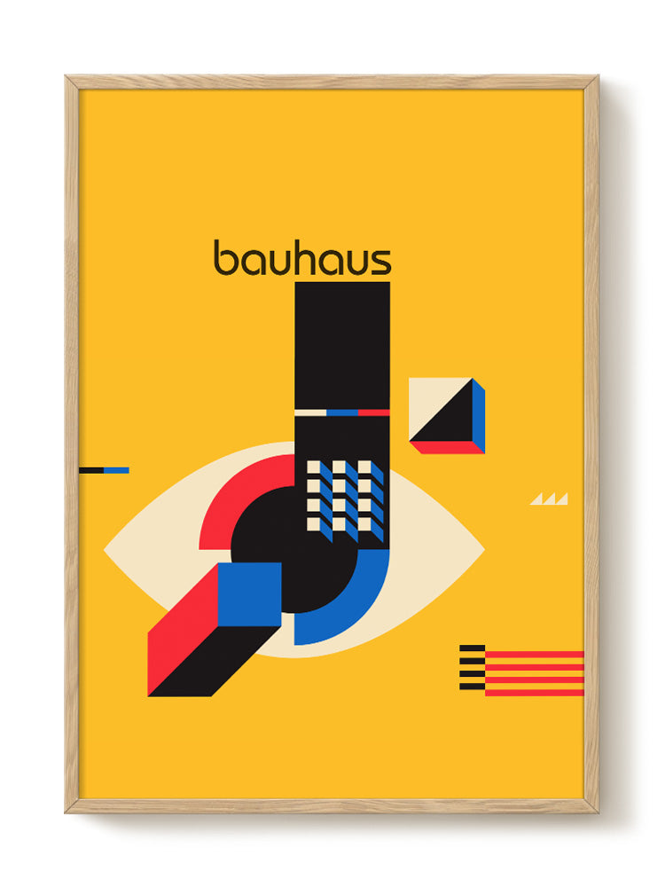 Bauhaus exhibition Poster - Weimar Gropius | PSTR studio