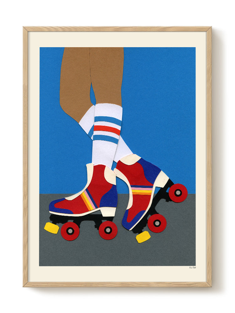 Rosi Feist - 70s Roller Skate Girl | PSTR studio