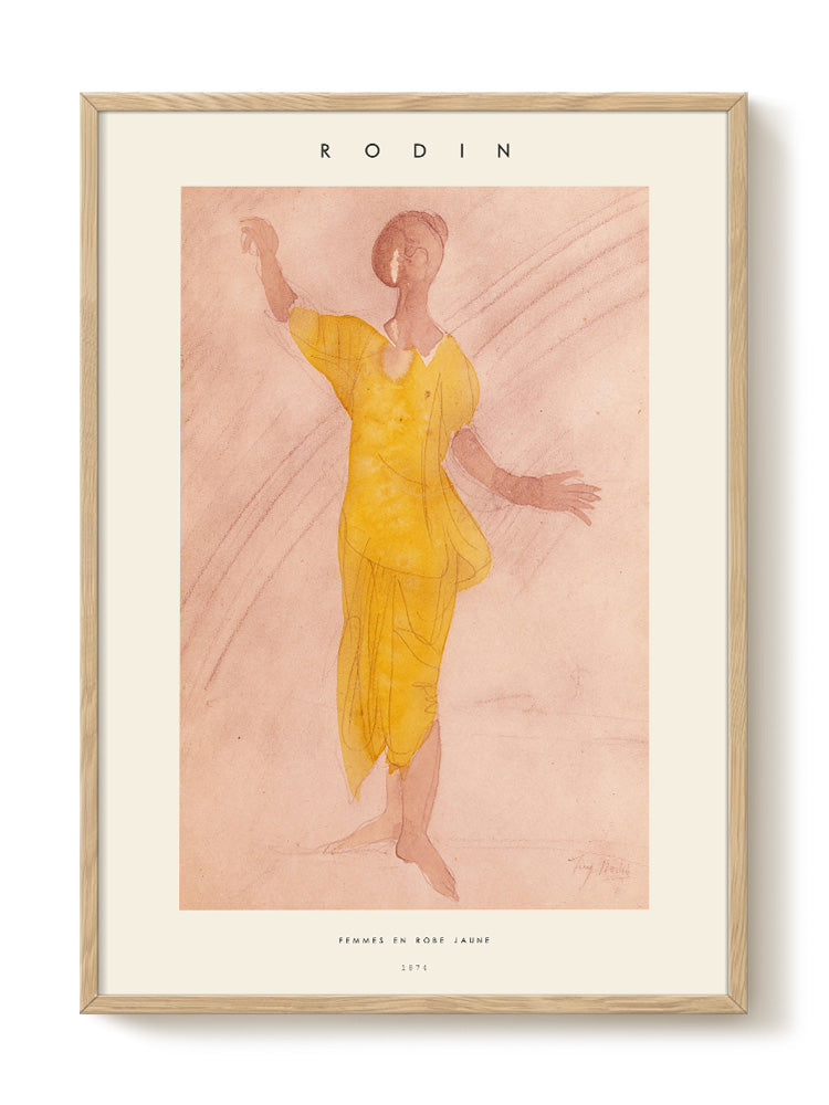 アート・デザイン・音楽 Auguste Rodin WALL DECOR Auguste Rodin - Femmes en robe | PSTR studio