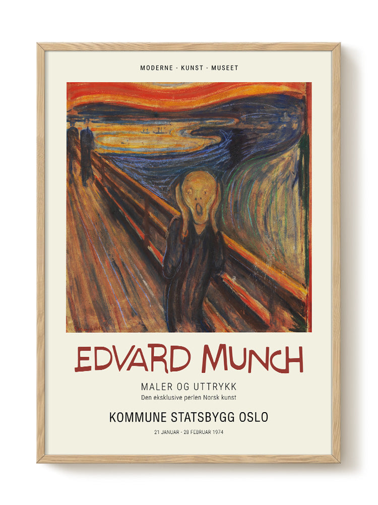 Edvard Munch - The Scream | PSTR studio