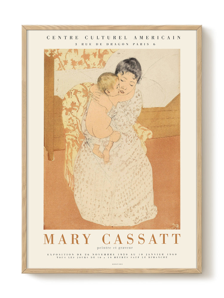 Mary Cassatt - Maternal Caress | PSTR studio