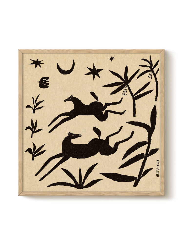 Enikő Eged - Papercut Horses | PSTR studio