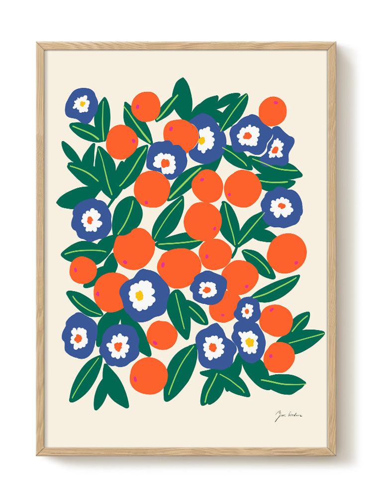 Zoe - Oranges & Flowers | PSTR studio