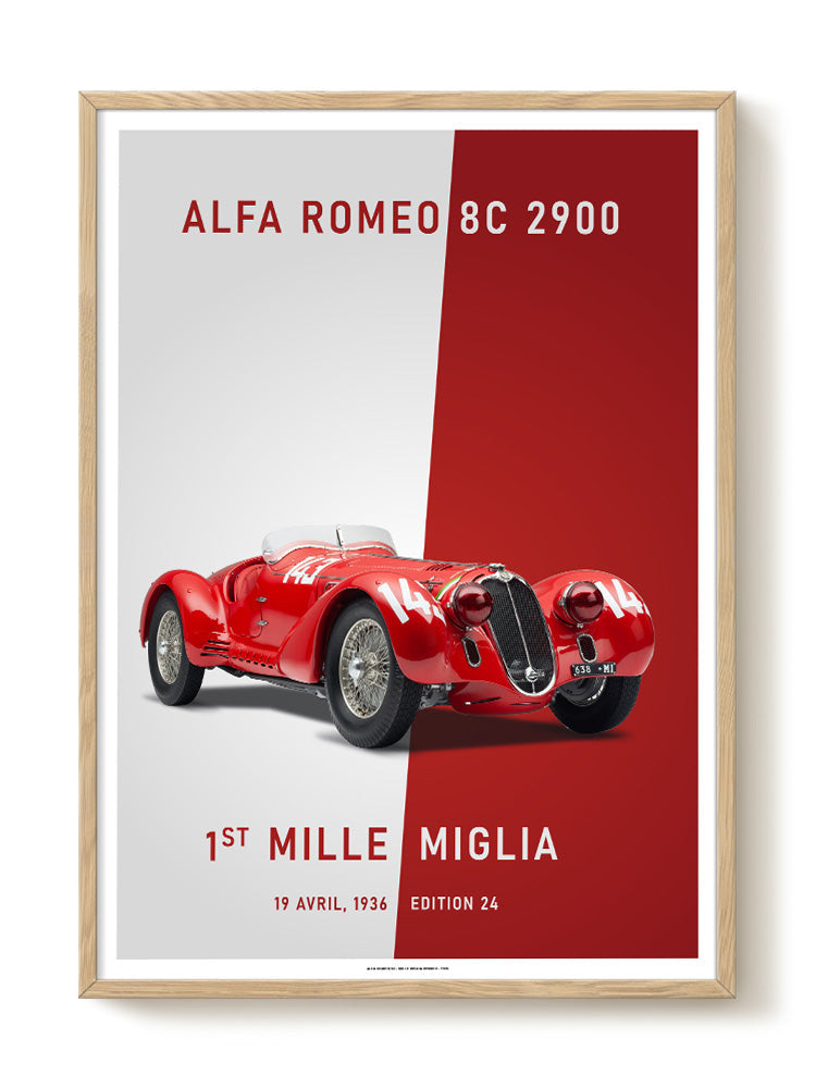 Classic Alfa Romeo - Classic Cars poster - Graphic Art print