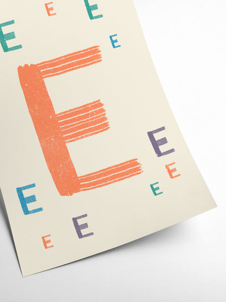 Zoe - Groovy Letters - EEE