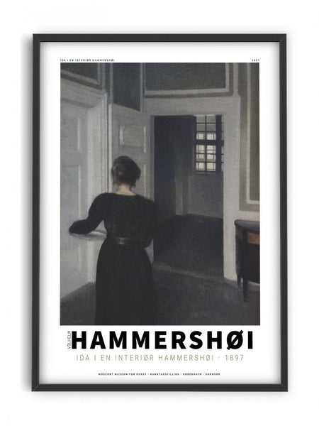 Vilhelm Hammershøi - Interior 1910