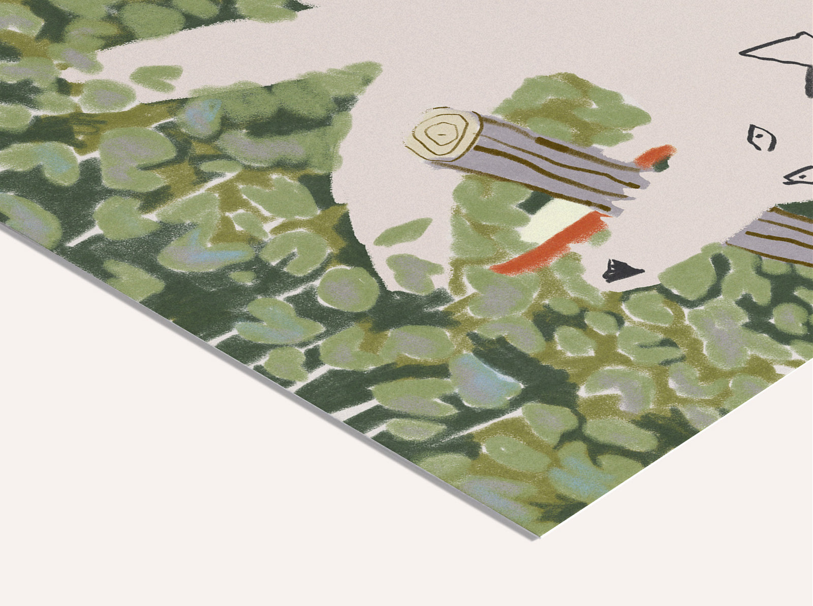 Emilia Wharfe - Dog with a Log Spring