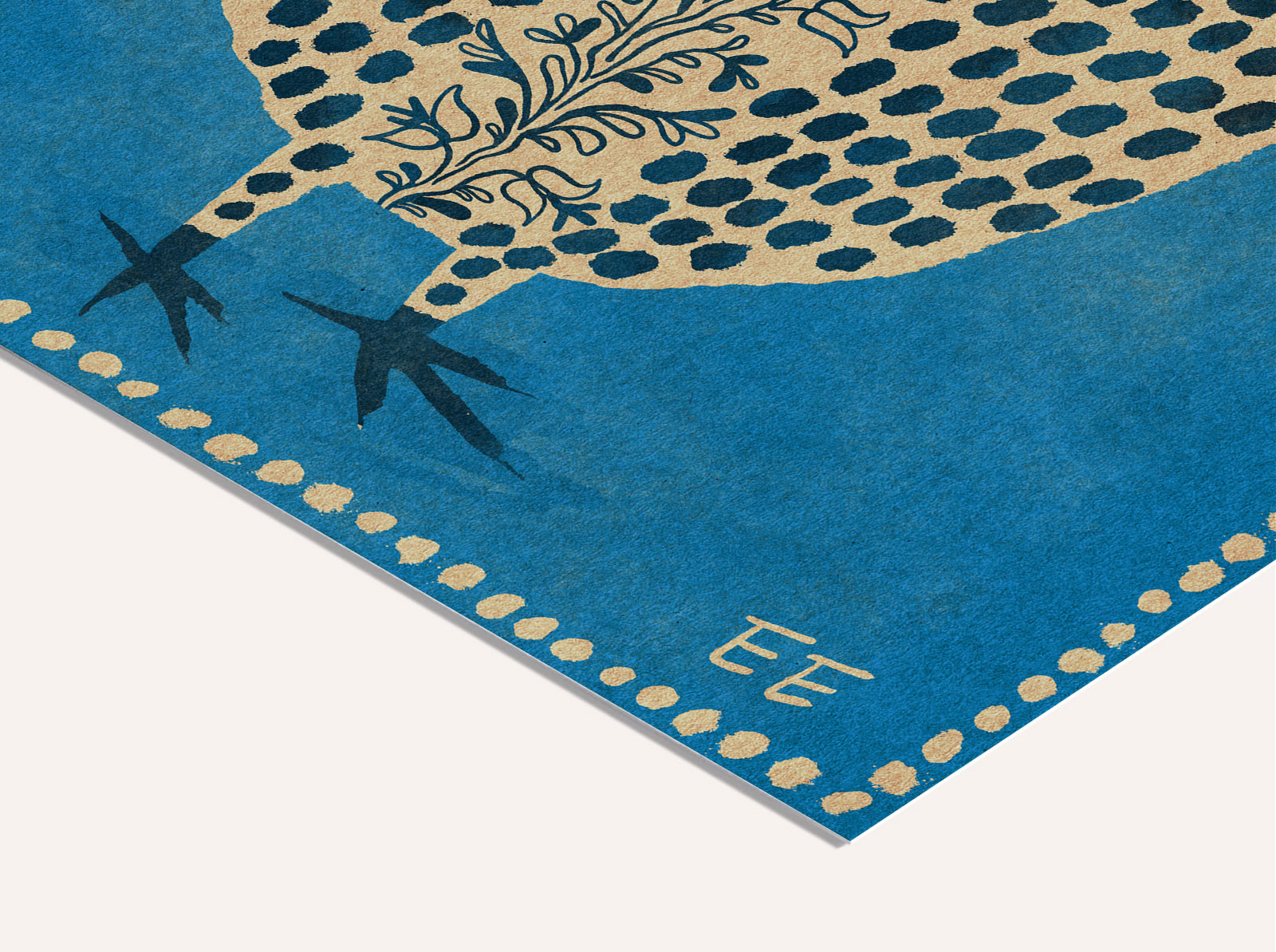 Enikő Eged - Magic Rooster in Blue