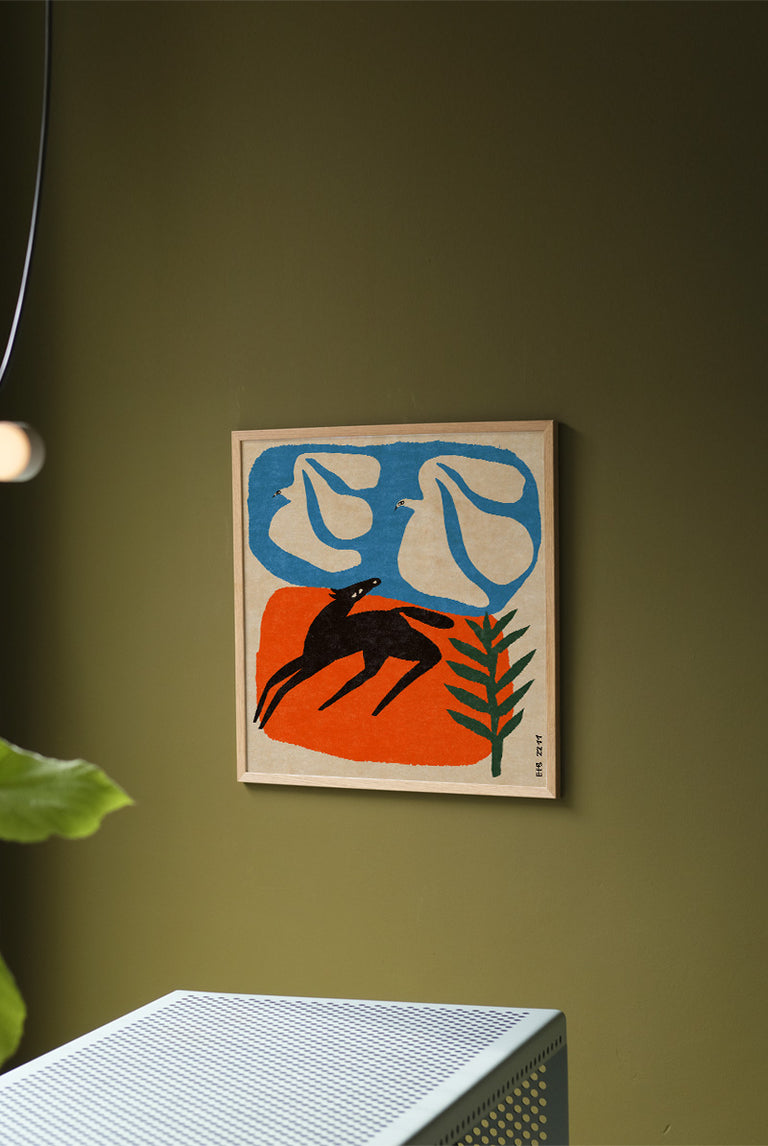 Enikő Eged - Black Foal & two Birds