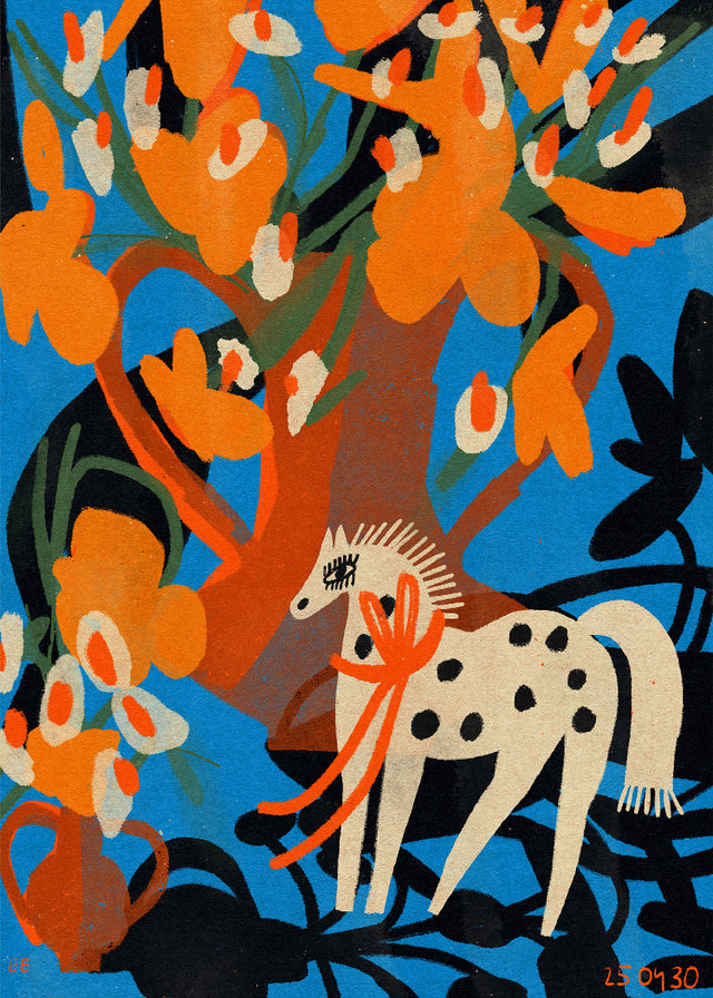 Enikő Eged - Spotted Horse Still Life
