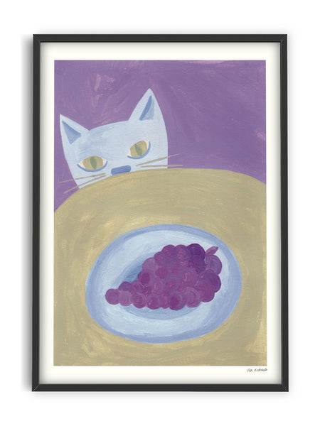 Iga Kosicka - Cat likes grapes