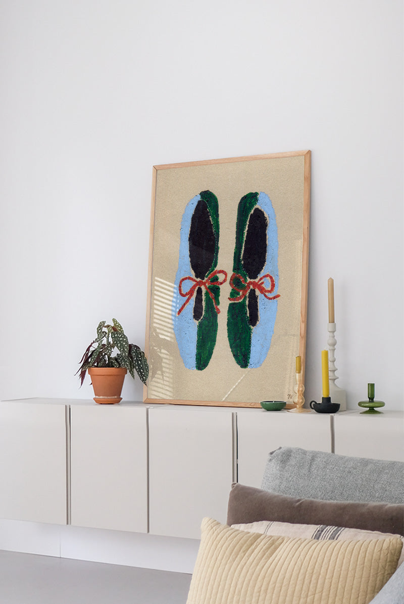 Isabelle Vandeplassche - Colorblock Flats | PSTR studio