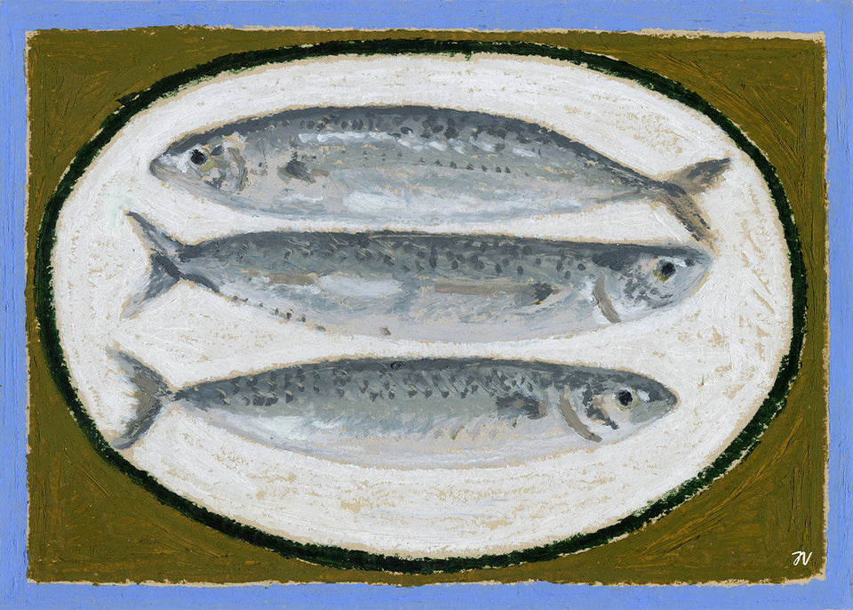 Isabelle Vandeplassche - Fish on a Plate