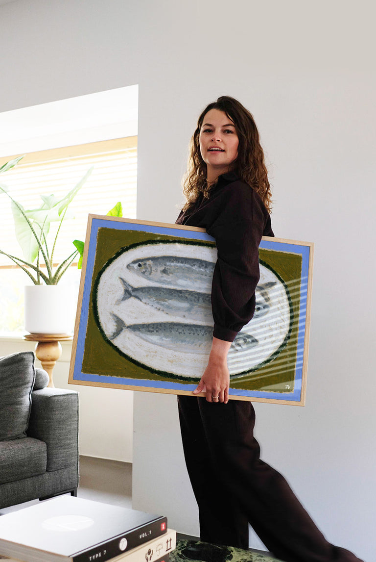 Isabelle Vandeplassche - Fish on a Plate