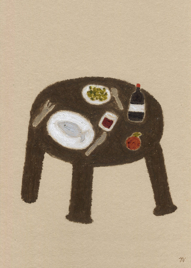 Isabelle Vandeplassche - Lunch Table