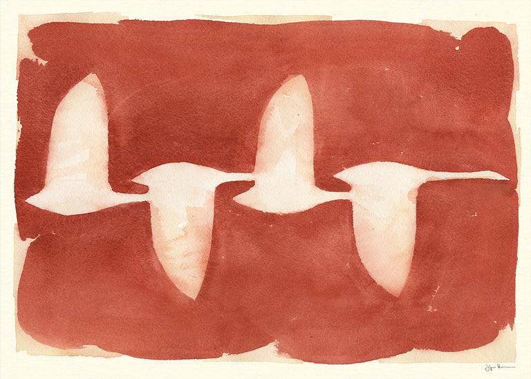 Jörgen Hansson - Swans at Sunrise