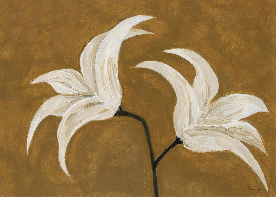 white lily motif Julita Elbe