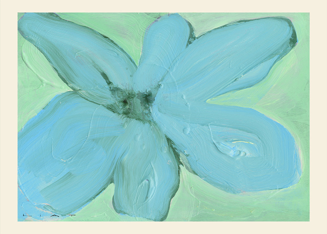 Liat Greenberg - Turquoise Flower | PSTR studio
