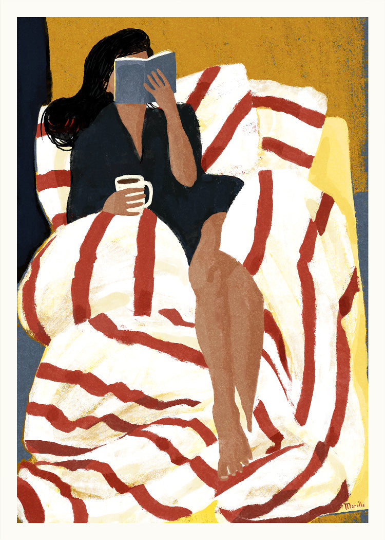 Marco - Hot coffee and book | PSTR studio