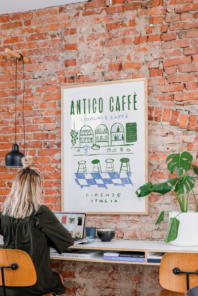 Phthalo Ruth - Antico Cafe | PSTR studio