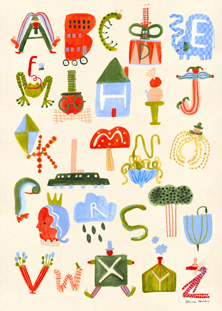 Olivia Holden - Alphabet | PSTR studio