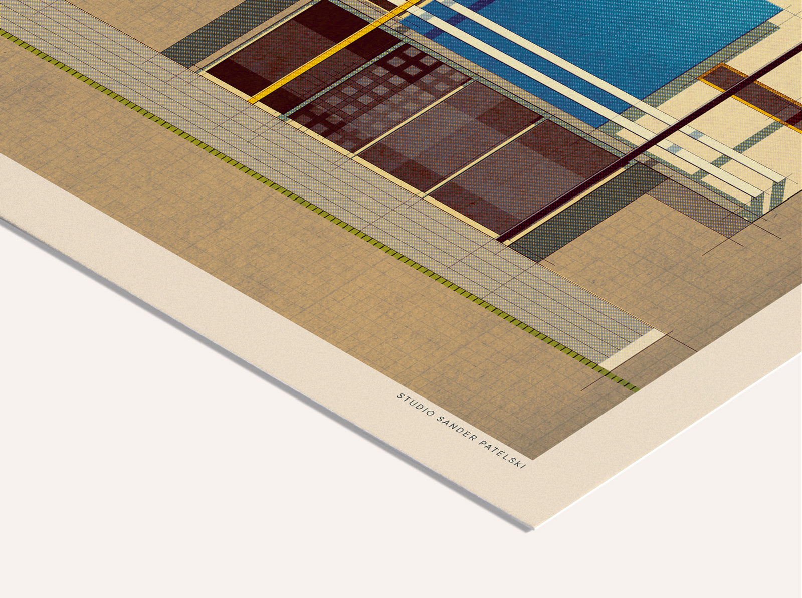 Sander Patelski - Fictional Facade No. 18