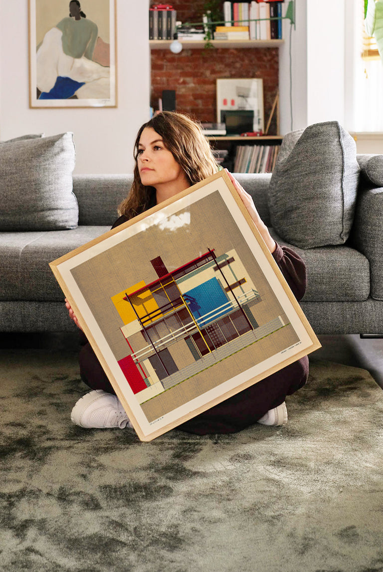 Sander Patelski - Fictional Facade No. 18