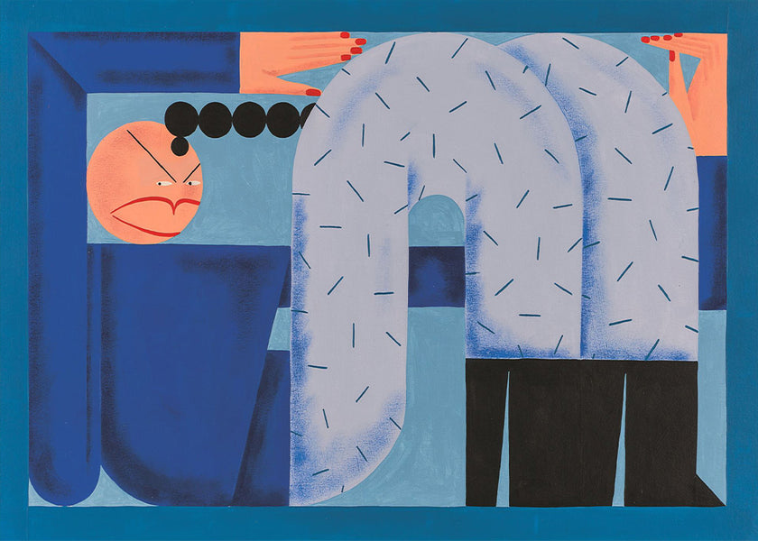Stefhany Y. Lozano - Kurz-Davor Blue