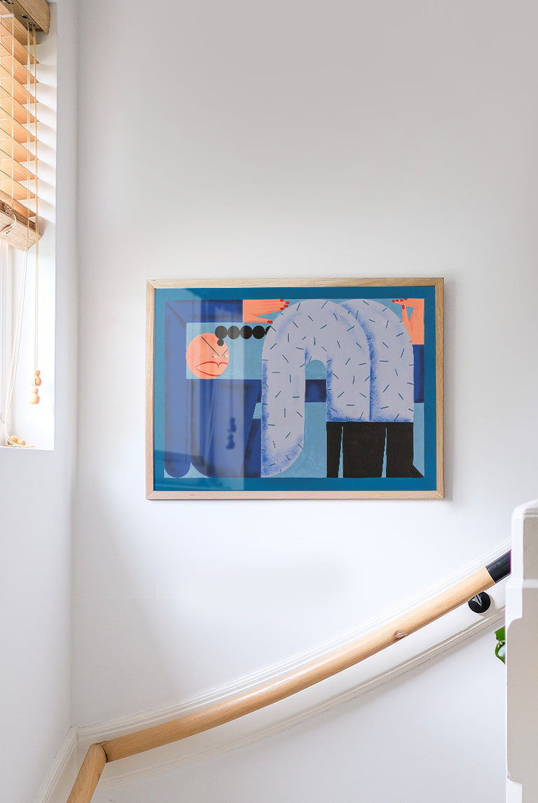 Stefhany Y. Lozano - Kurz-Davor Blue