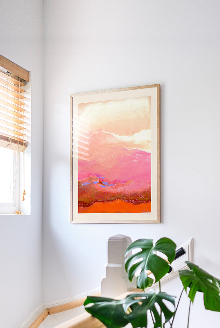 Yente - Landschap Pink