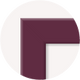 Burgundy Wood Frame