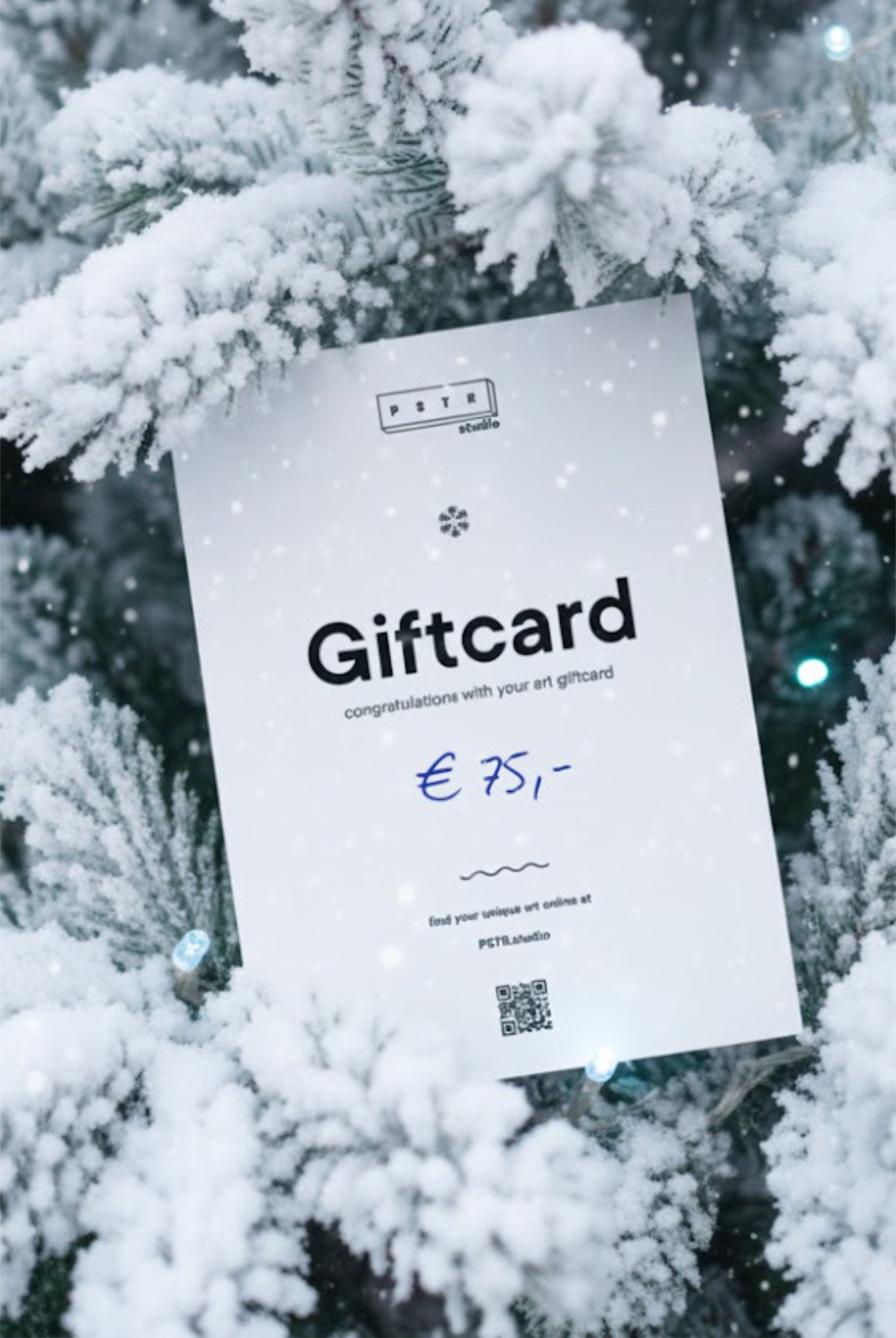 Here's your gift card for PSTR studio! | PSTR studio