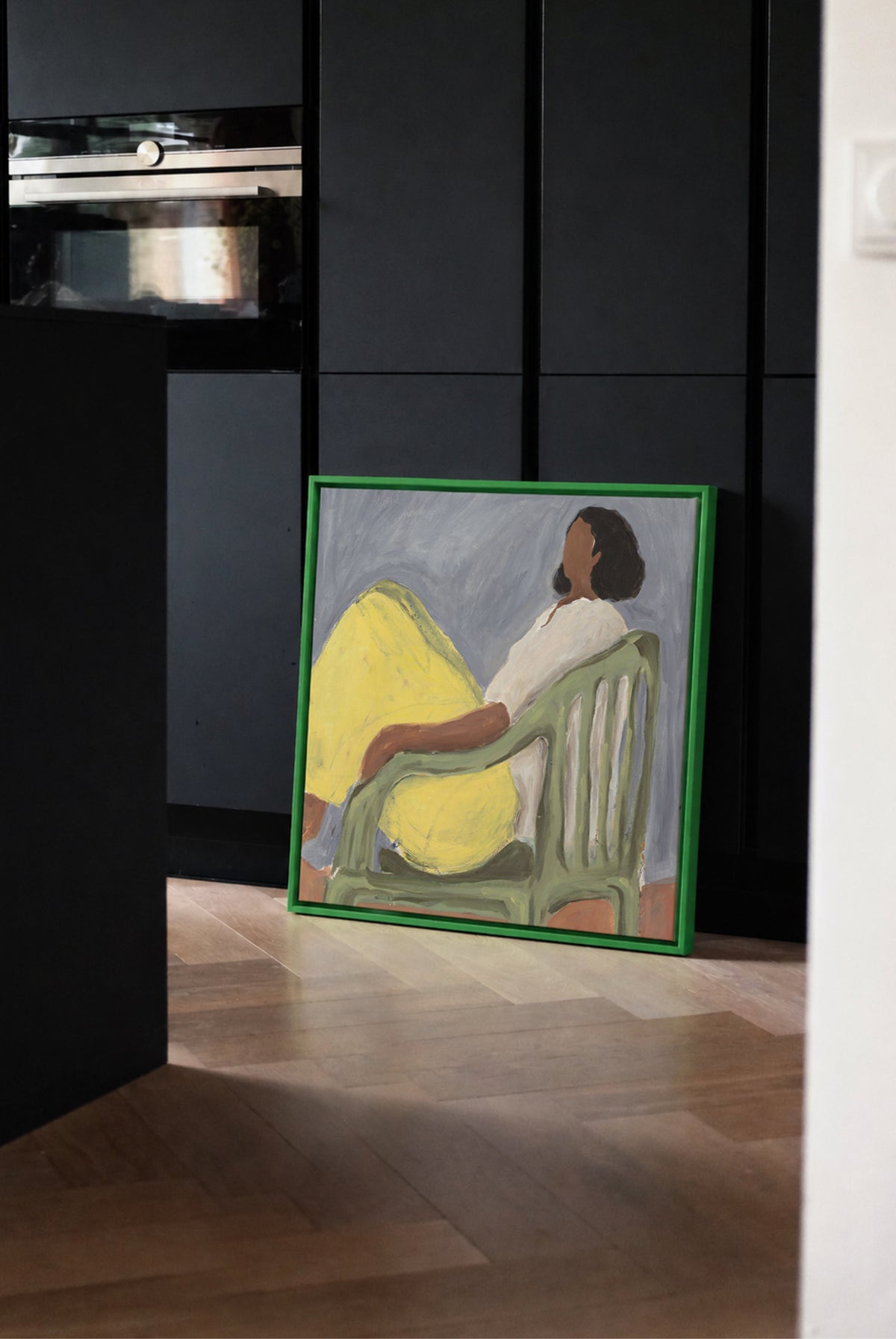 Green Wood Canvas