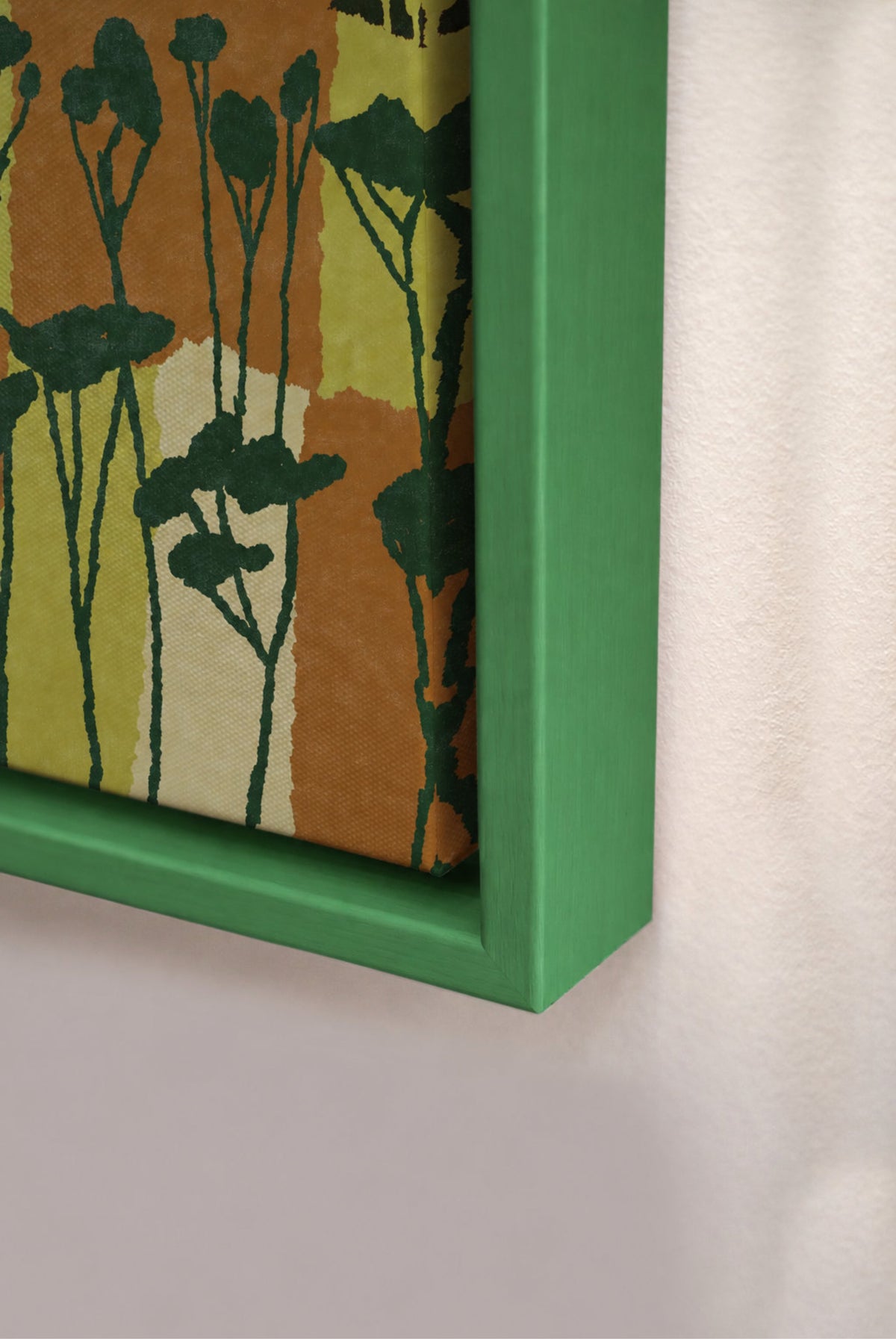 Green Wood Canvas