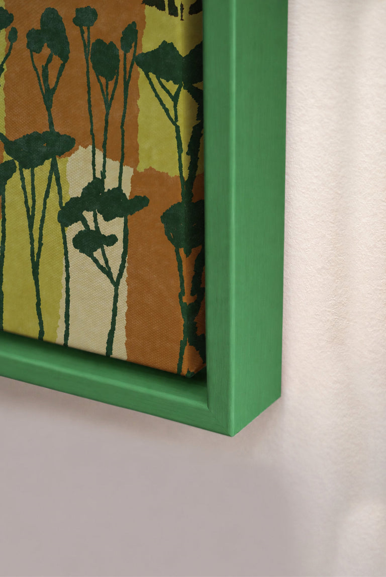 Green Wood Canvas