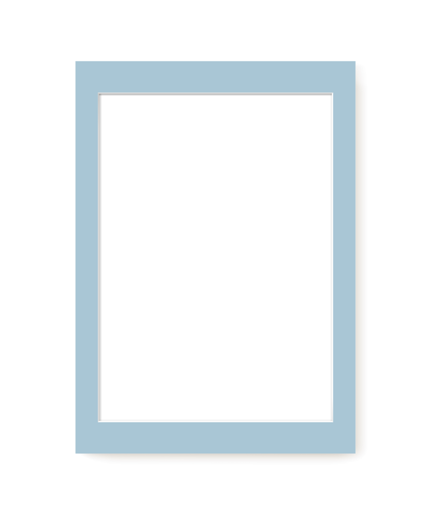 Light Blue Passe-Partout