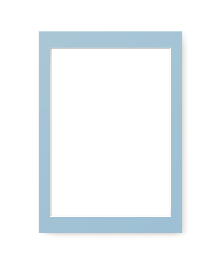 Light Blue Passe-Partout