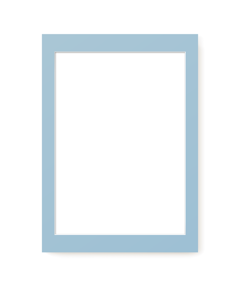 Light Blue Passe-Partout